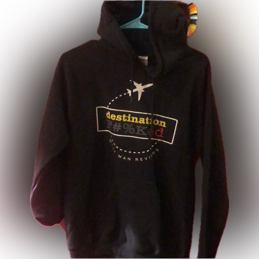 Destination F-ed Hoodie Sweatshirt | Small | Urban Streetwear